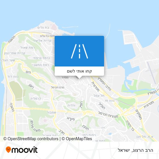 מפת הרב הרצוג