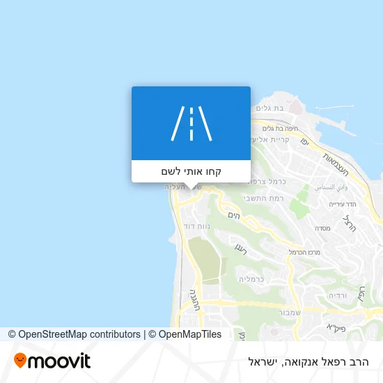 מפת הרב רפאל אנקואה