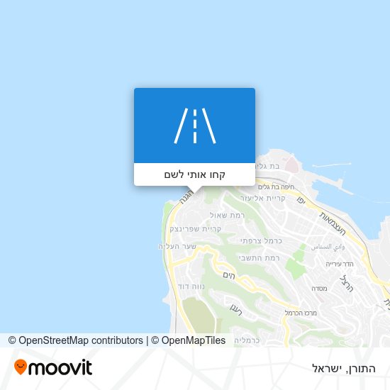 מפת התורן