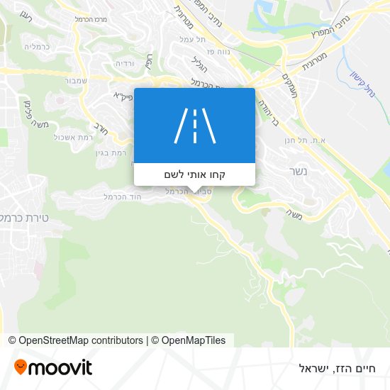 מפת חיים הזז