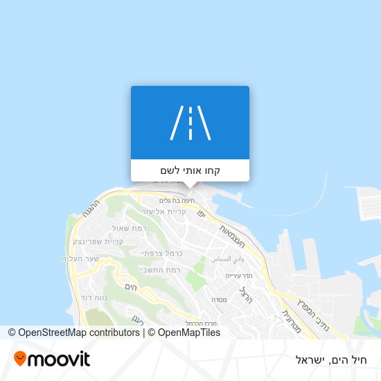 מפת חיל הים