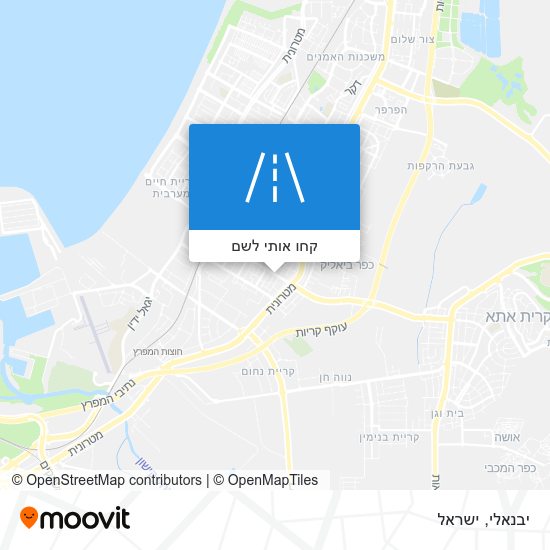 מפת יבנאלי