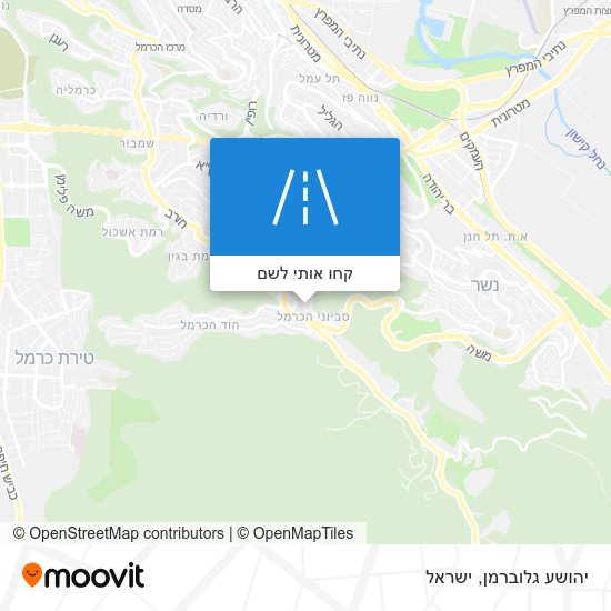 מפת יהושע גלוברמן