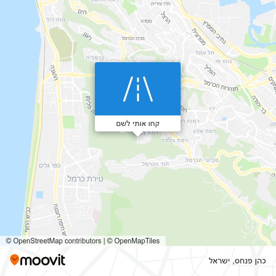 מפת כהן פנחס