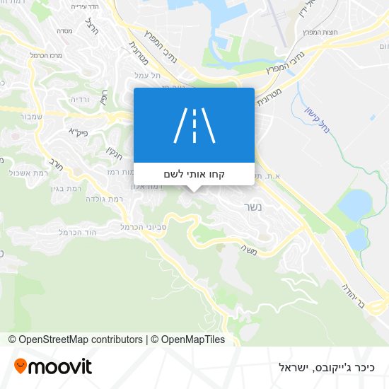 מפת כיכר ג'ייקובס