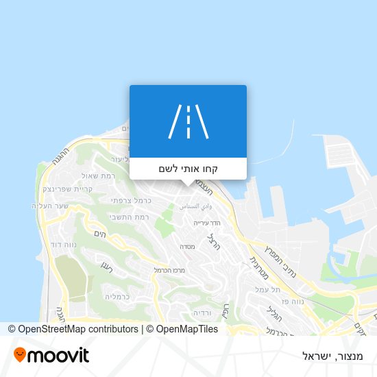 מפת מנצור