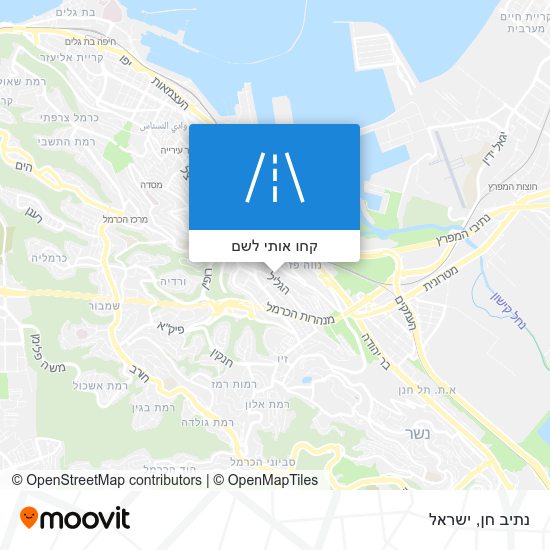 מפת נתיב חן