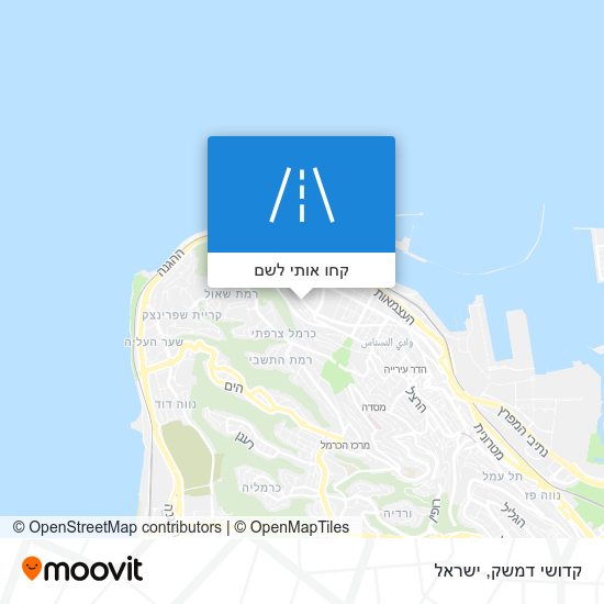 מפת קדושי דמשק