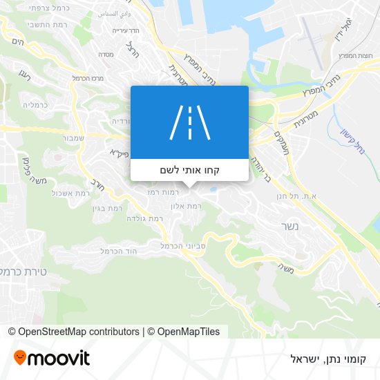 מפת קומוי נתן