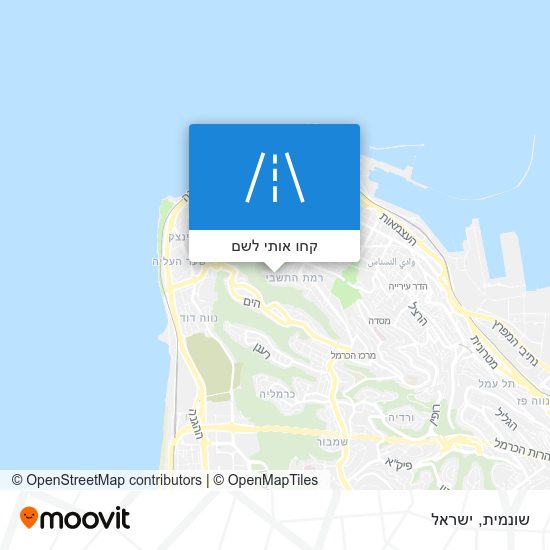 מפת שונמית
