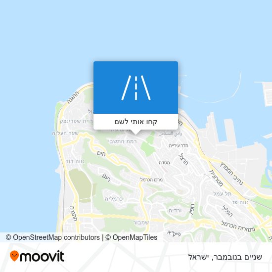 מפת שניים בנובמבר