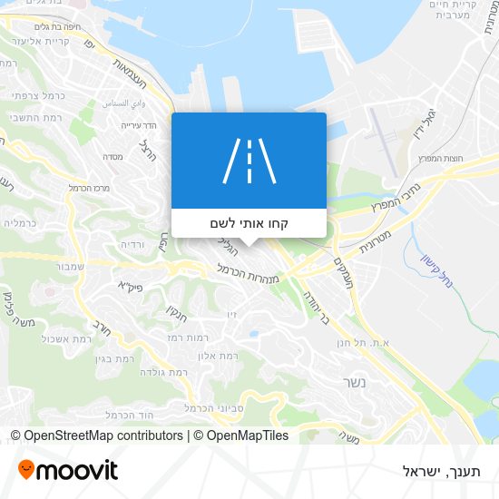 מפת תענך