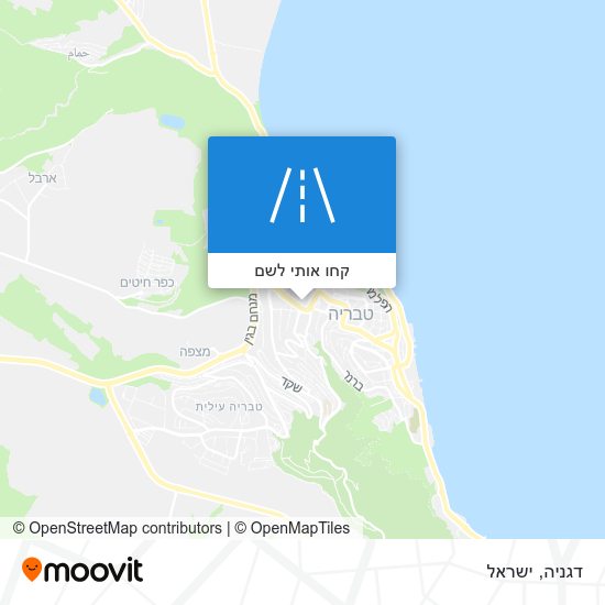 מפת דגניה