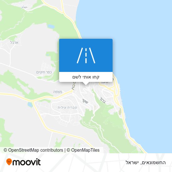 מפת החשמונאים