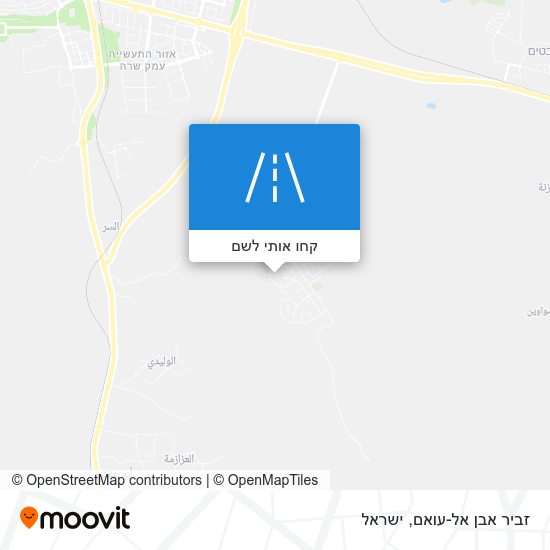 מפת זביר אבן אל-עואם