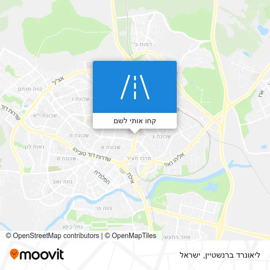 מפת ליאונרד ברנשטיין