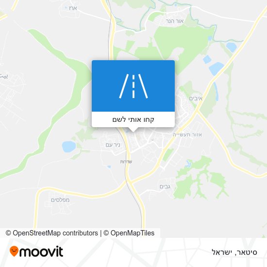 מפת סיטאר