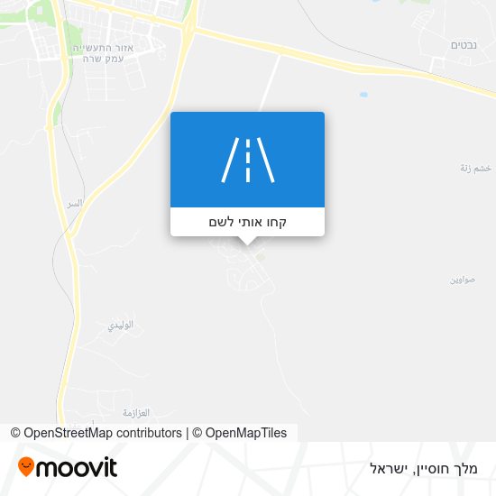 מפת מלך חוסיין