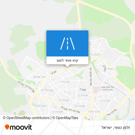 מפת זלמן כספי