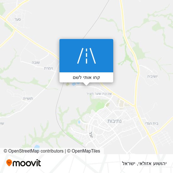 מפת יהושוע אזולאי