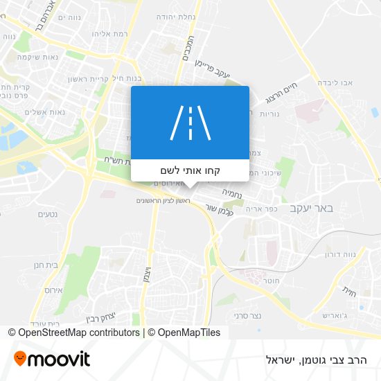 מפת הרב צבי גוטמן