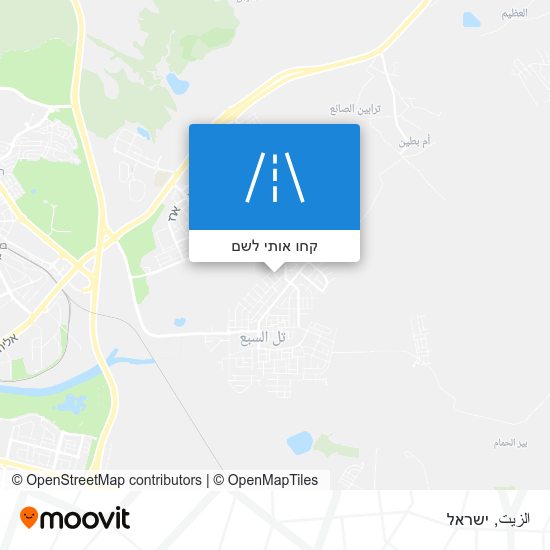 מפת الزيت