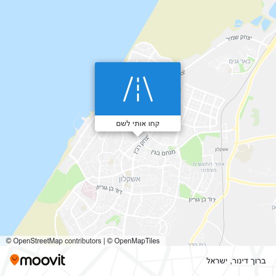 מפת ברוך דינור