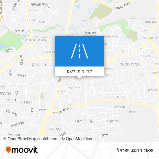 מפת שאול חרנם