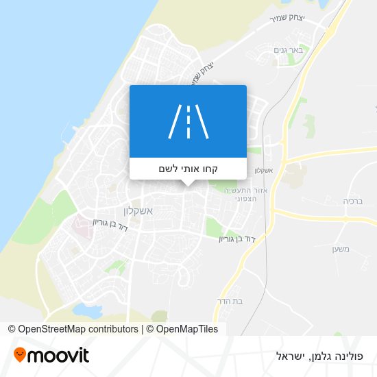 מפת פולינה גלמן