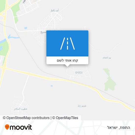 מפת התפוז