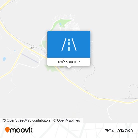 מפת חמת גדר