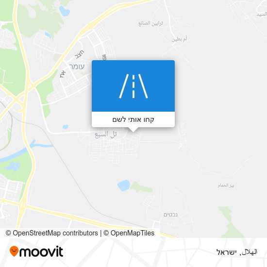 מפת الهلال