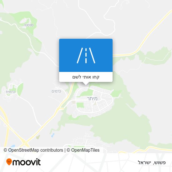 מפת פשוש