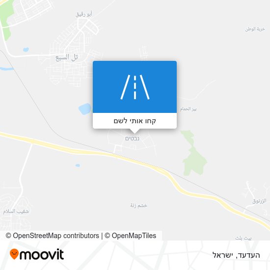 מפת העדעד