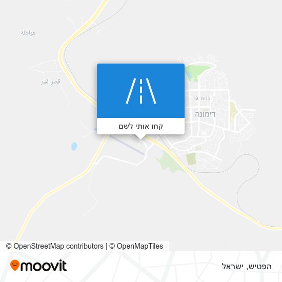מפת הפטיש