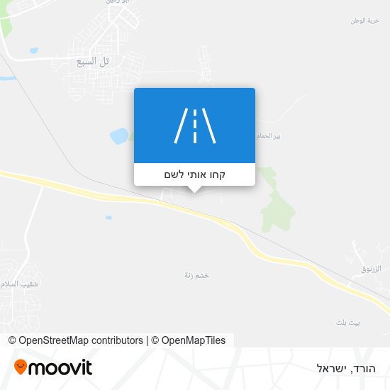 מפת הורד