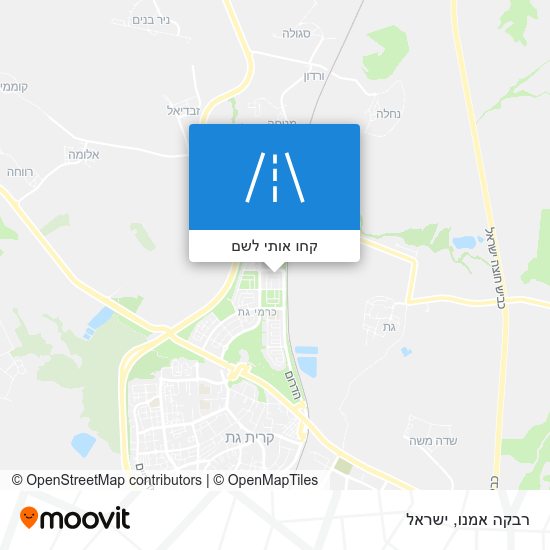 מפת רבקה אמנו