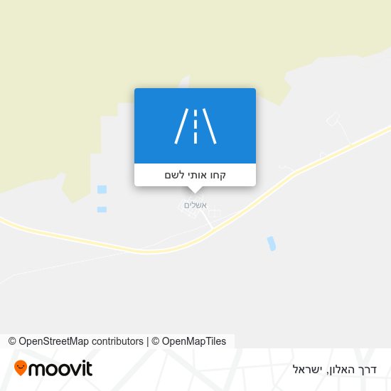 מפת דרך האלון