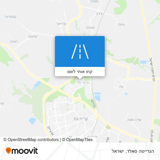 מפת הנרייטה סאלד