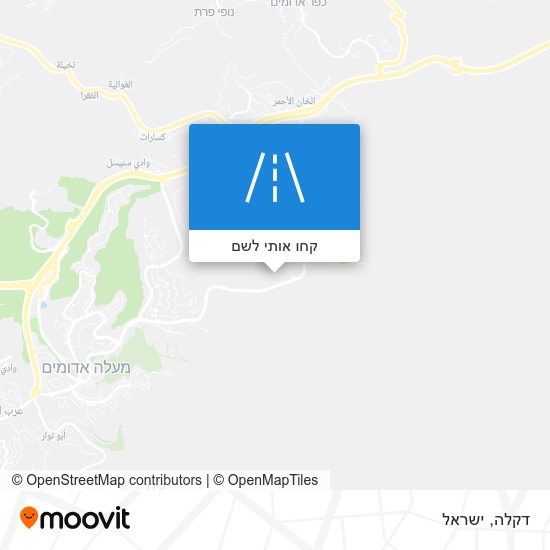 מפת דקלה
