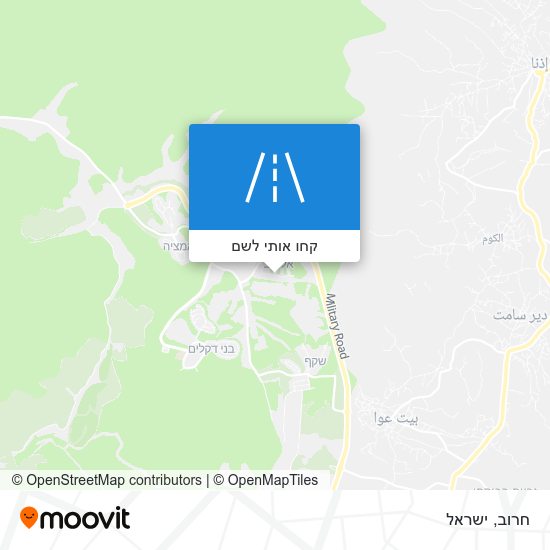 מפת חרוב
