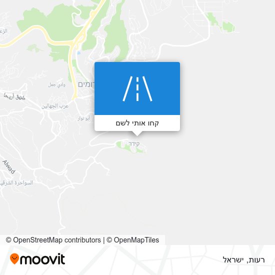 מפת רעות