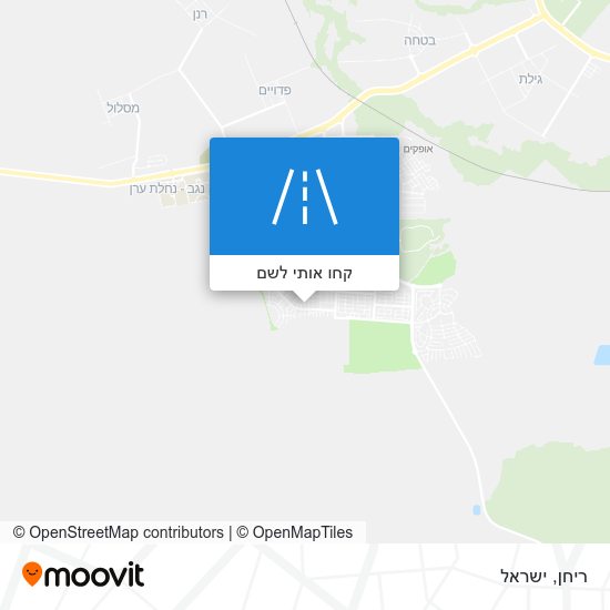 מפת ריחן