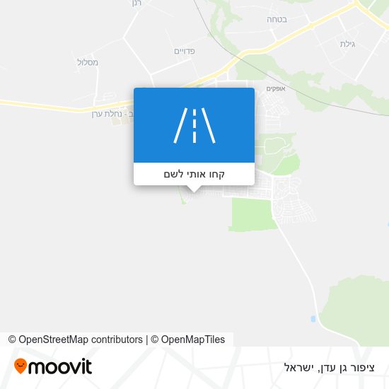 מפת ציפור גן עדן