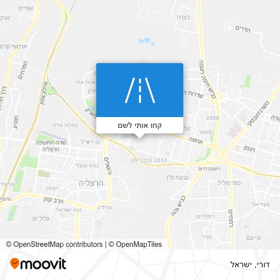 מפת דורי