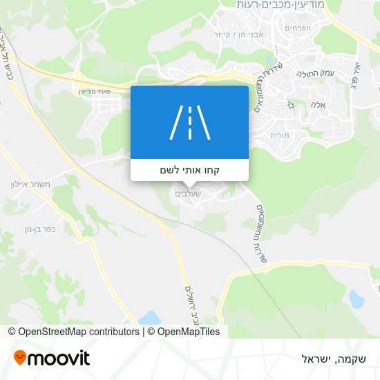 מפת שקמה