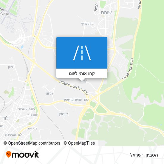 מפת הסביון