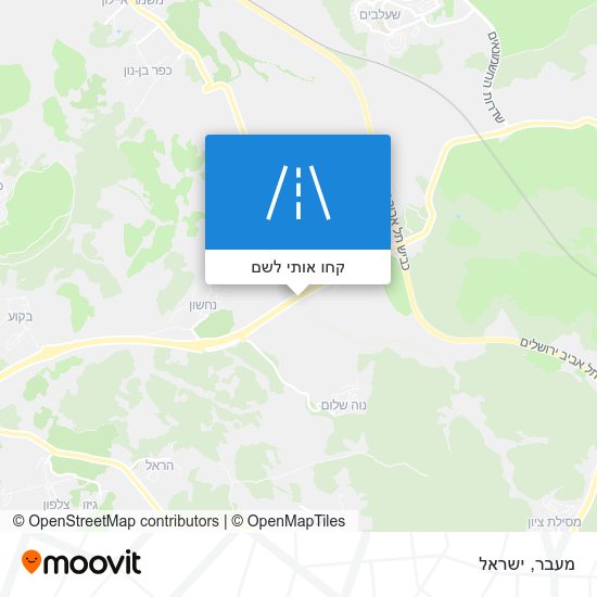 מפת מעבר