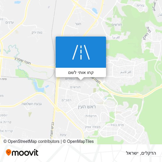 מפת הדקלים