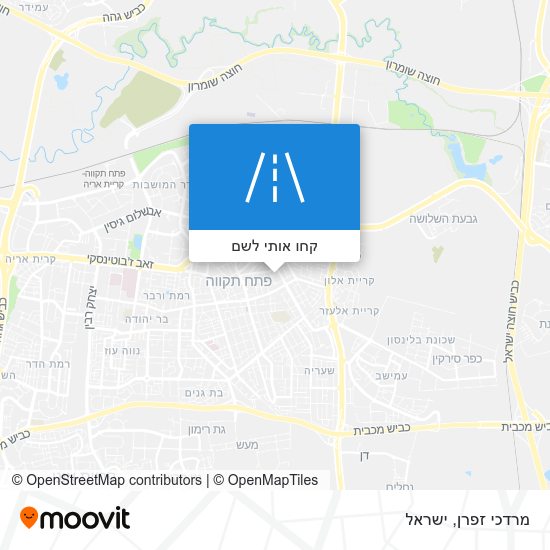 מפת מרדכי זפרן